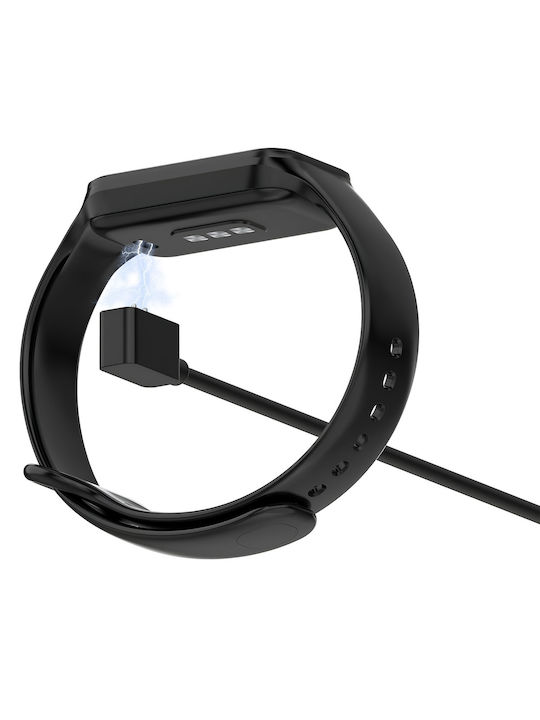 Avizar Charger Smartwatch Mi Band 8 Connected Watch Charger Black