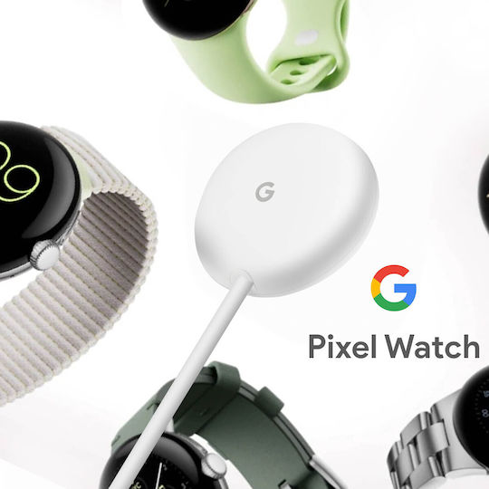 Încărcător Original Google Cablu Magnetic Usb-c Google Pixel Watch 1m Alb