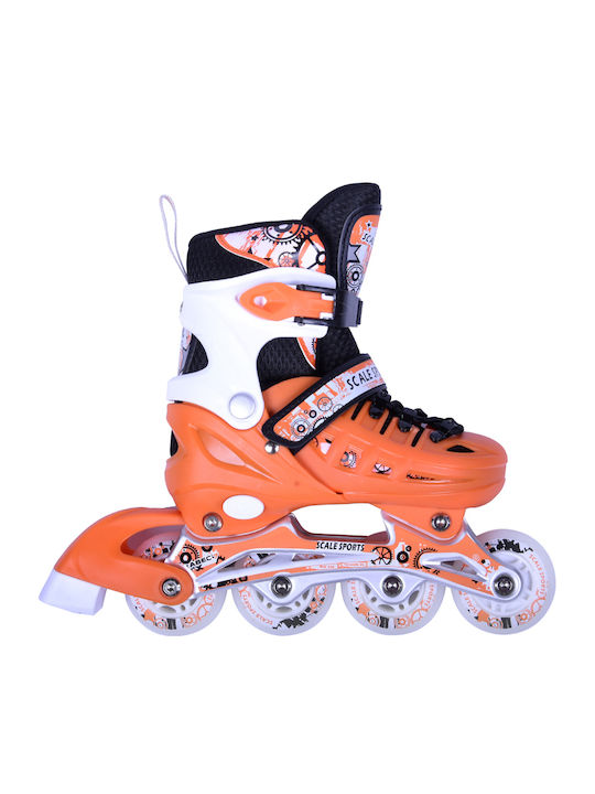 Αθλοπαιδιά Inline Αυξομειούμενα Rollers Πορτοκαλί Παιδικά Αθλοπαιδιά Inline Αυξομειούμενα Rollers Πορτοκαλί Παιδικά