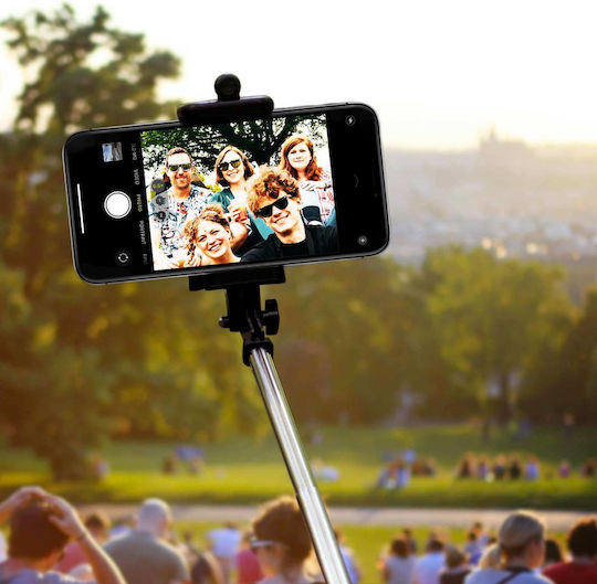 Universal Smartphone Holder Tripods Clip Standard Screw Black