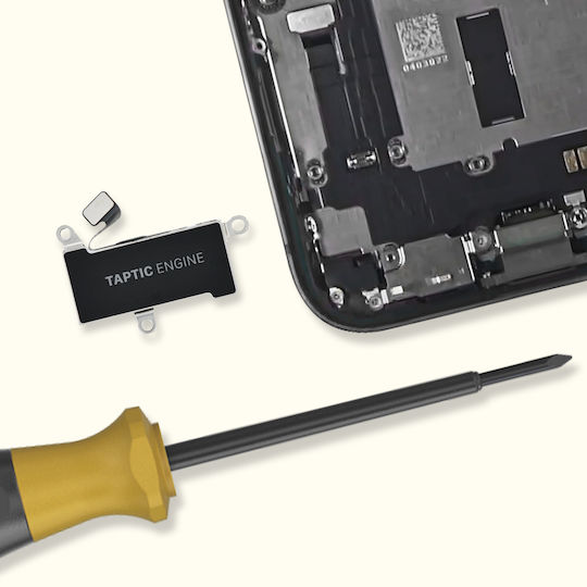 Clappio Ersatz-Vibrator Apple iPhone 12 12 Pro Schwarz