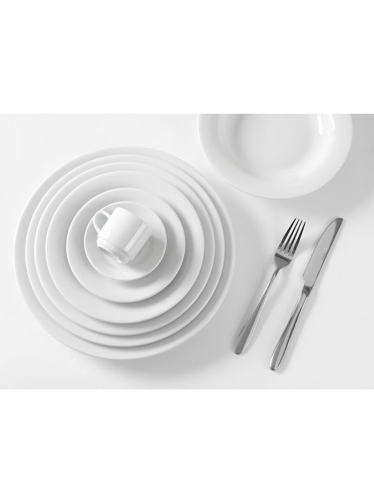 Hendi Plate Soup made of Porcelain White with Diameter 22cm 12pcs