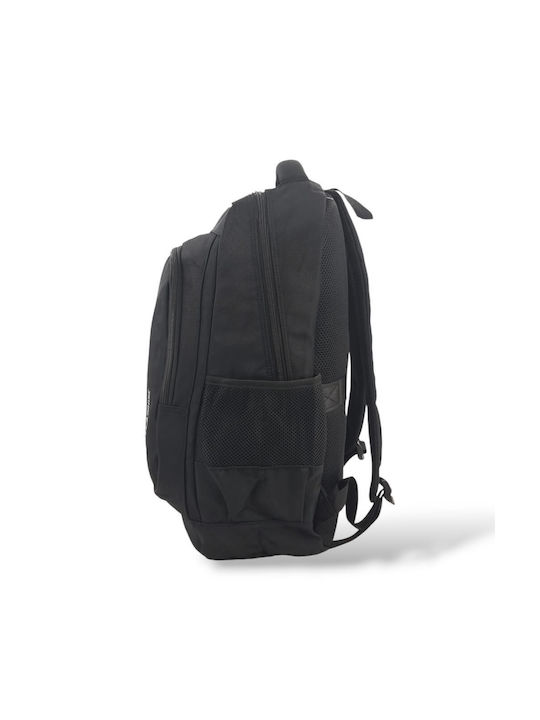 FlyNow Stoff Rucksack Wasserdicht Schwarz 30Es