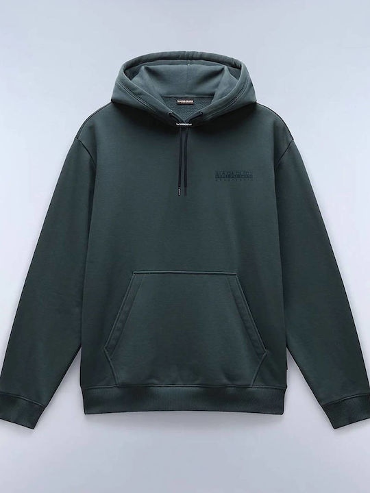 Hooded Khaki Sweatshirt NP0A4HZQ G1S