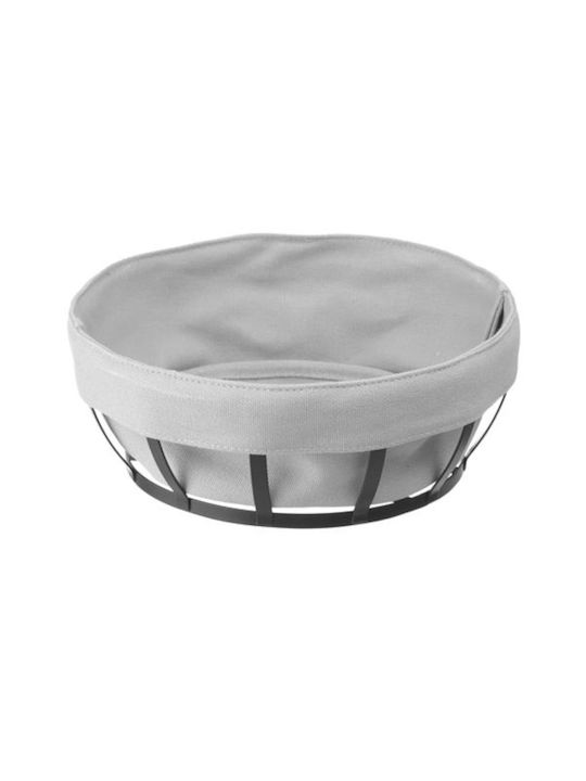 Hendi Bread Basket Metallic Gray 22x22x8cm