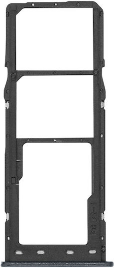 Replacement Sim Card Tray Galaxy A10 Black
