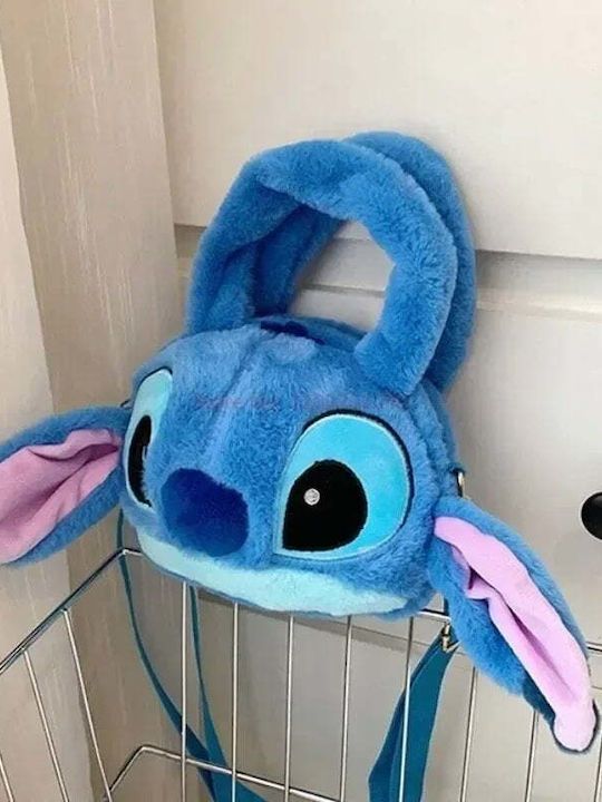 Stitch Geantă pentru Copii de umar Albastru