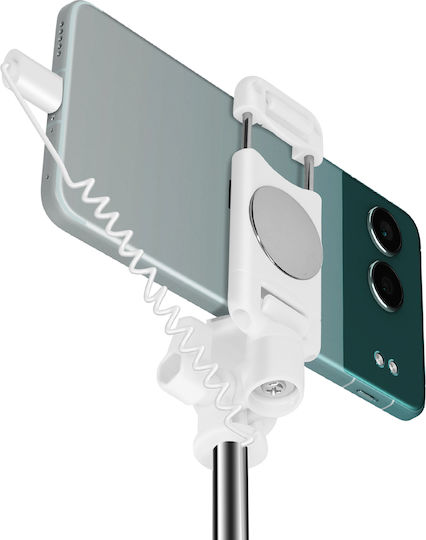 Linq Selfie Stick Mirror Usb-c Connector Trigger Button Linq White