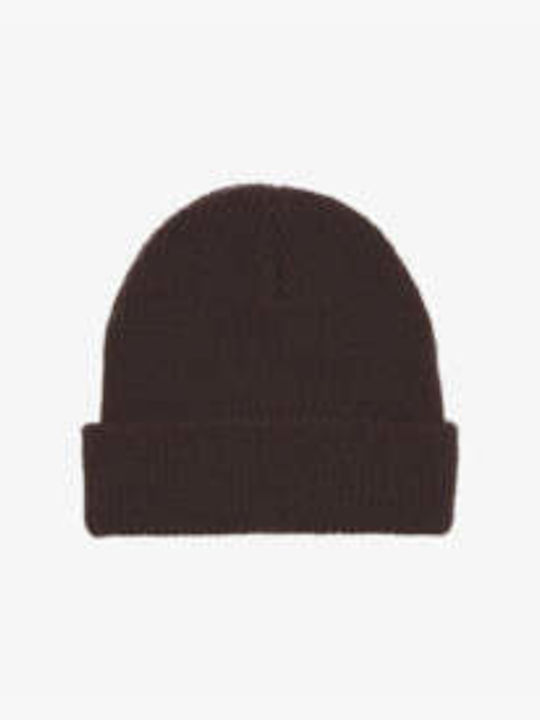 Billabong Arcade Beanie Beanie with Rib Knit in Brown color