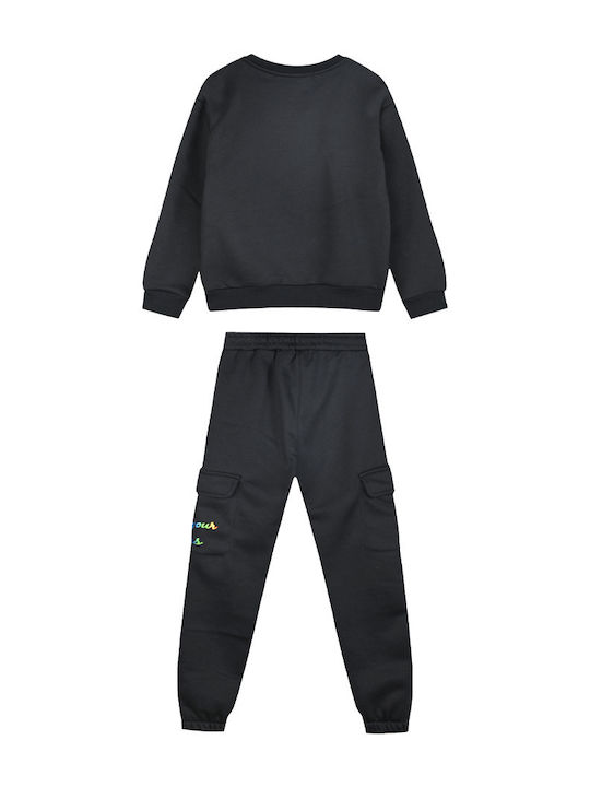 Energiers Kids Sweatpants Set black