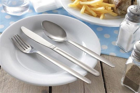 Hendi Stainless Steel Gray Spoons 18.1cm 764039 12 Pieces Hendi Stainless Steel Gray Spoons 18.1cm 764039 12 Pieces