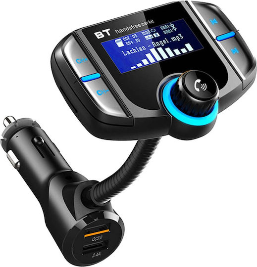 Kit Handsfree Universal Bluetooth pentru Mașină cu Transmisie FM Mp3
