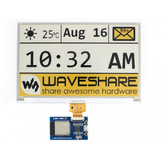 Waveshare Universal e-Paper Raw Panel Driver Board ESP32 WiFi / Bluetooth