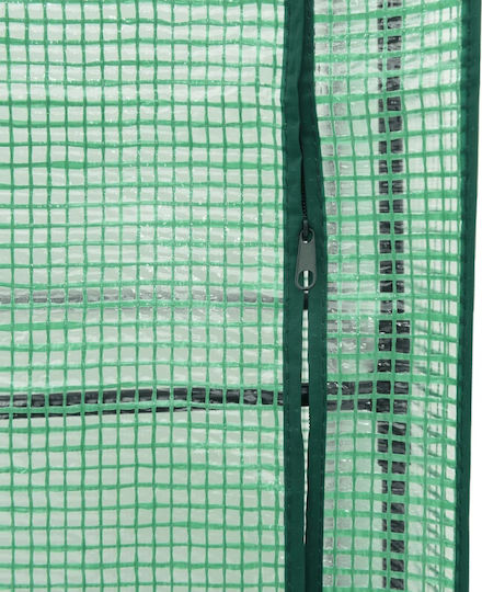vidaXL Кутия за саксии Пластмаса Бял 50x80x182см.