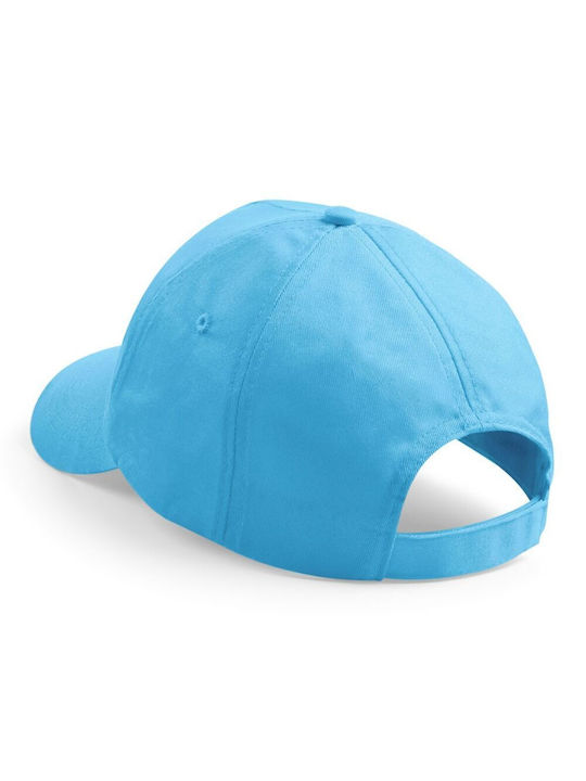 Koupakoupa Kids' Hat Jockey Fabric Abcd Light Blue