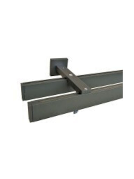 Enis by Domus Two-Way Metallic Curtain Track 260cm 153542-21
