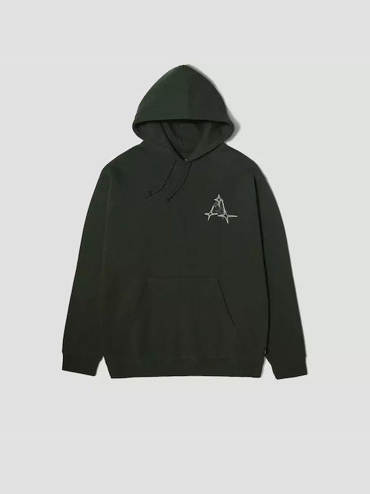 HUF Pullover Ανδρικό Φούτερ με Κουκούλα Hunter Green