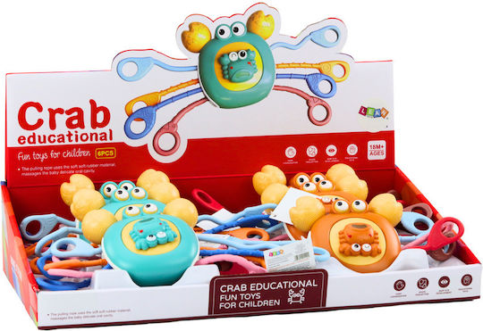 Lean Toys Interactive Sensory Animal Crab For 18+ Months (Various Designs) 1pc