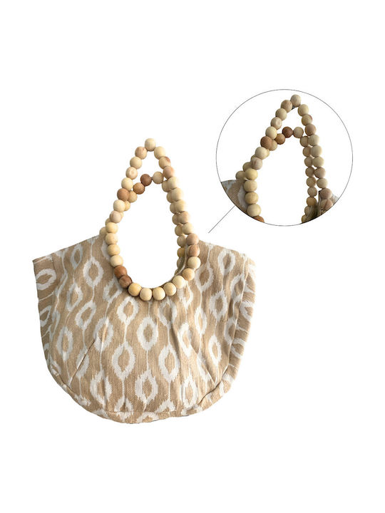 Handgefertigte Indische Tasche für Damen Smitha Beige Solo Me Einheitsgröße Acc113