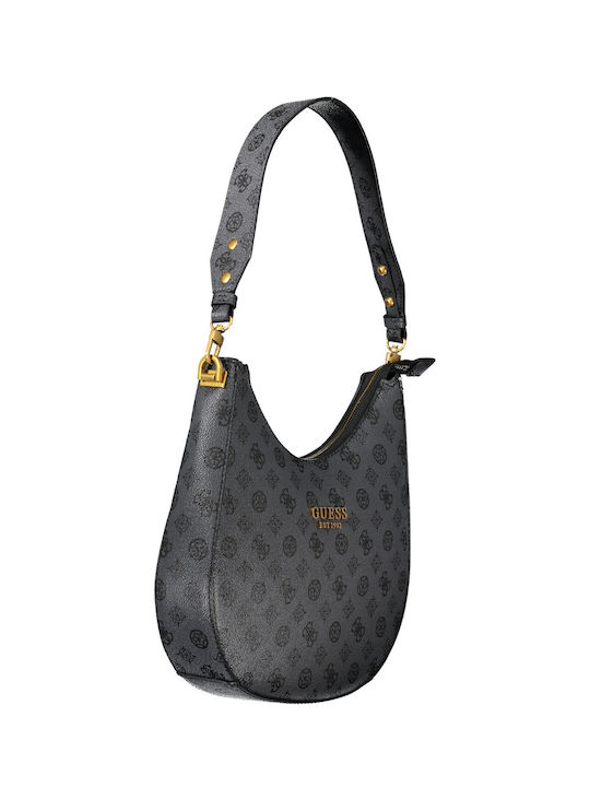 Guess Jeans Black Women's Bag Black Uni 100% Polyurethane Pb899302_necharcoal