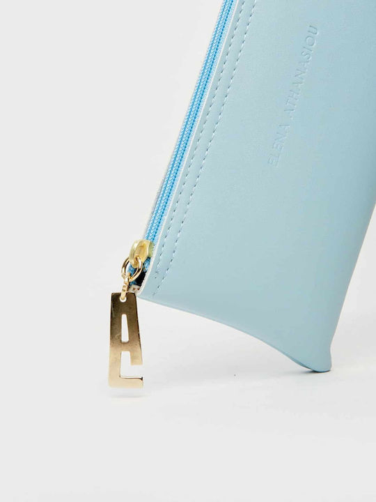 Elena Athanasiou Mini Clutch Baby Blue
