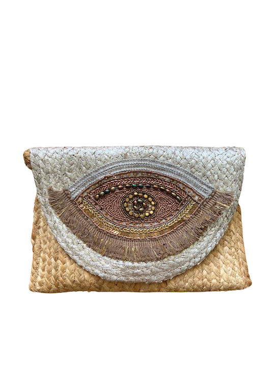 Handgefertigte indische Strohtasche Rani Beige Solo Me Frauen Pink Einheitsgröße Clutch10 Handgefertigte indische Strohtasche Rani Beige Solo Me Frauen Pink Einheitsgröße Clutch10