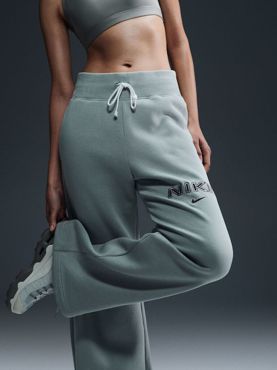 Nike Sportswear Phoenix Damen-Sweatpants Ausgestellt Jade Horizon Vlies