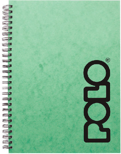 Polo Spiral Caiet Cu dungi B5 40 de Foi 3 de Subiecte Note 1buc