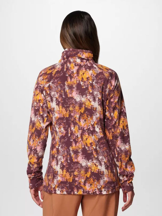 Columbia Glacial Iv Print 1/2 Zip Moonvista Timberwild