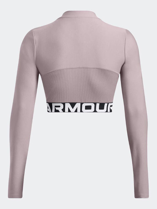 Women's Athletic Blouse Long Sleeve Fast Drying Gray