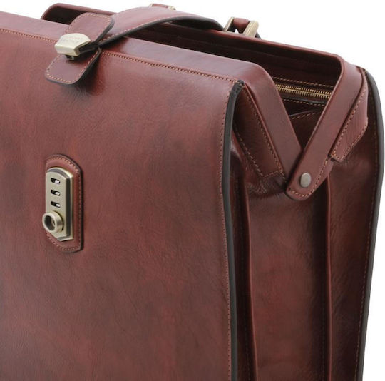 Tuscany Leather Canova Medical Leather Bag Brown