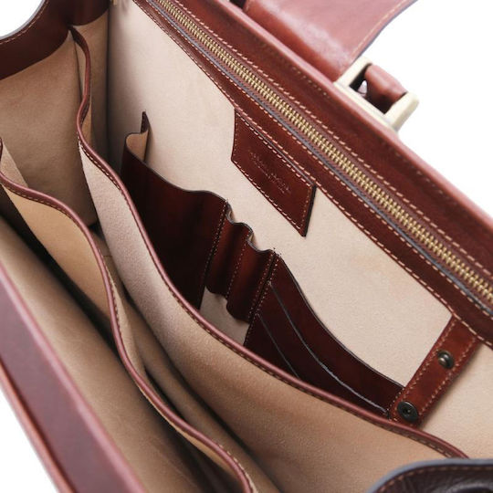Tuscany Leather Canova Medical Leather Bag Brown