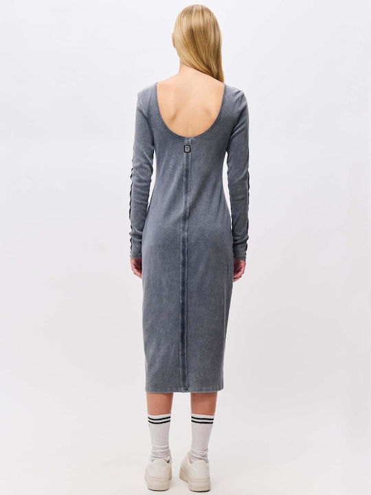 Dirty Laundry Maxi Dress Gray