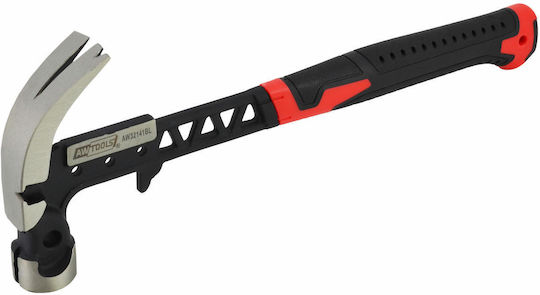 Awtools Roofing Hammer 680g Monoblock Antivibe Black Line