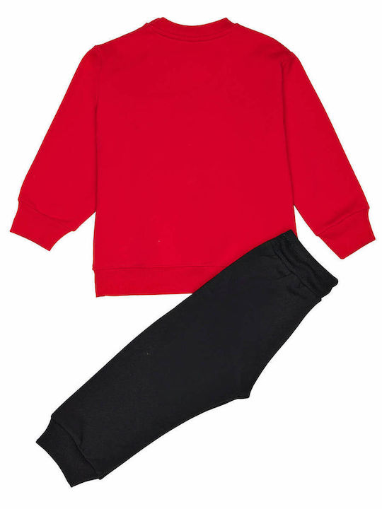 Sprint Kids Sweatpants Set Red 2pcs