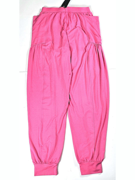 Impact Damen Stoff Hose Fuchsia