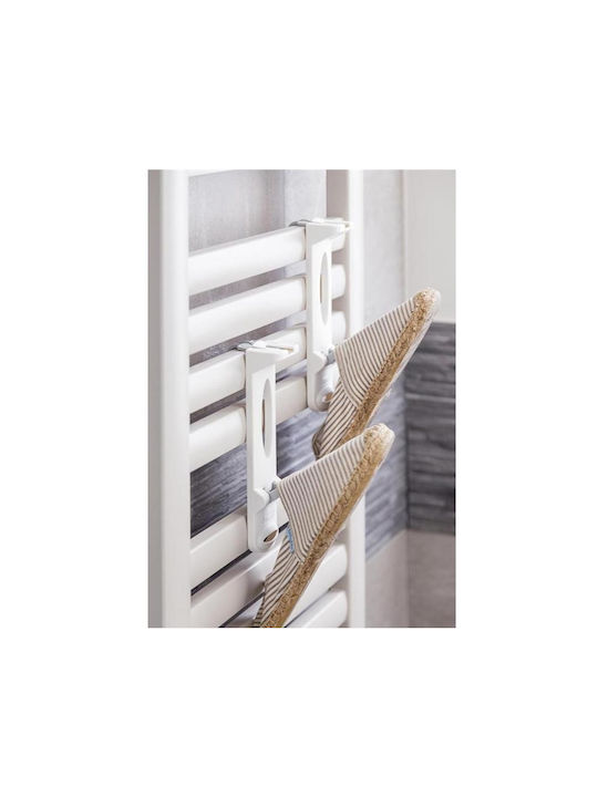 Bama Single Wall-Mounted Bathroom Hook ​2x2cm Cream/Brown