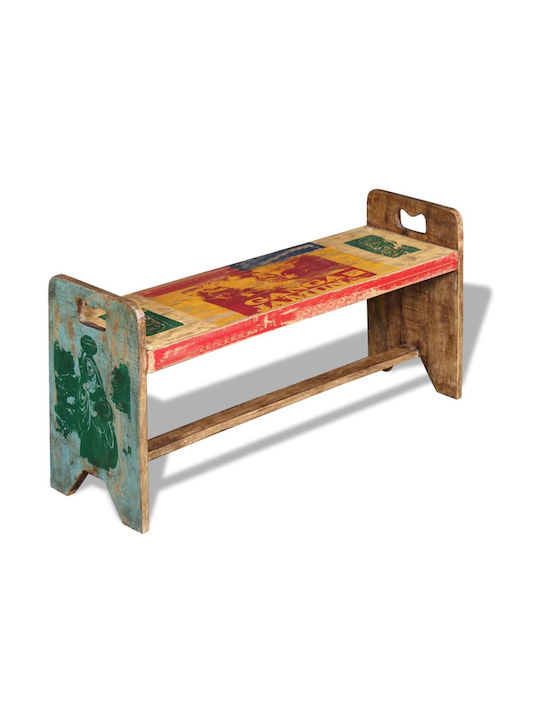 Bank Außenbereich Holz 100x30x50cm