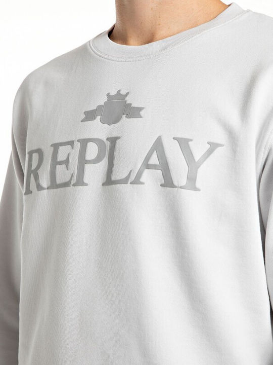 Replay Men's Sweatshirt Artic Grey