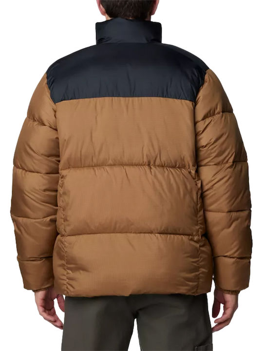 Puffect Iii Jacket Winter Jacke Braun