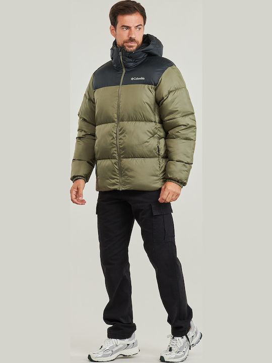 Columbia Puffect Ii Jacket Stone Green
