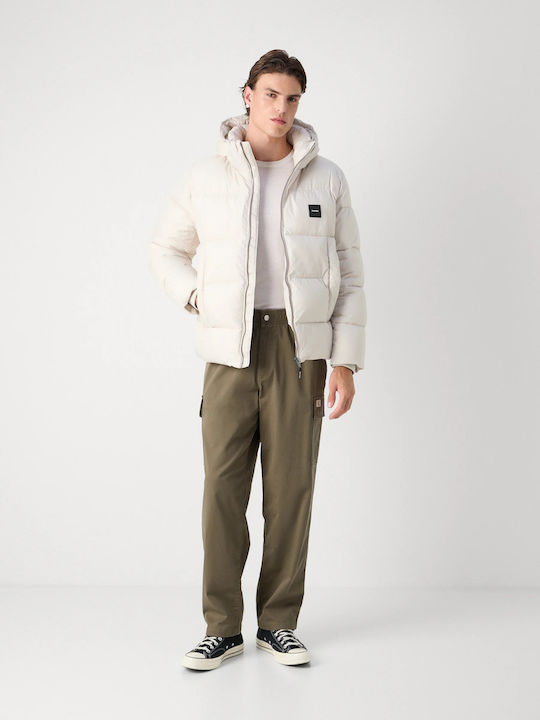 Μπουφάν Puffer Stony Beige