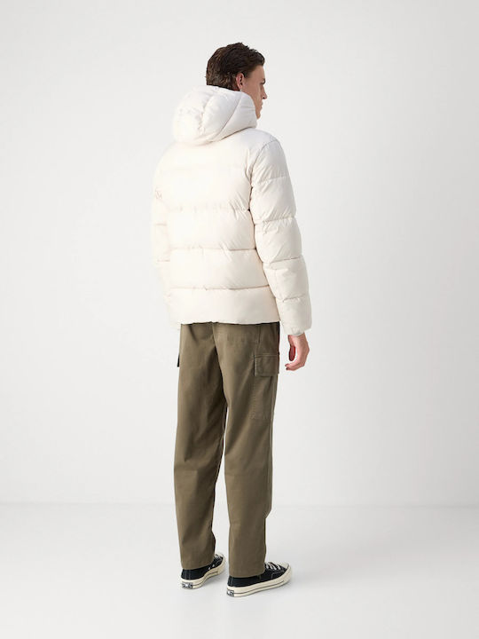 Μπουφάν Puffer Stony Beige