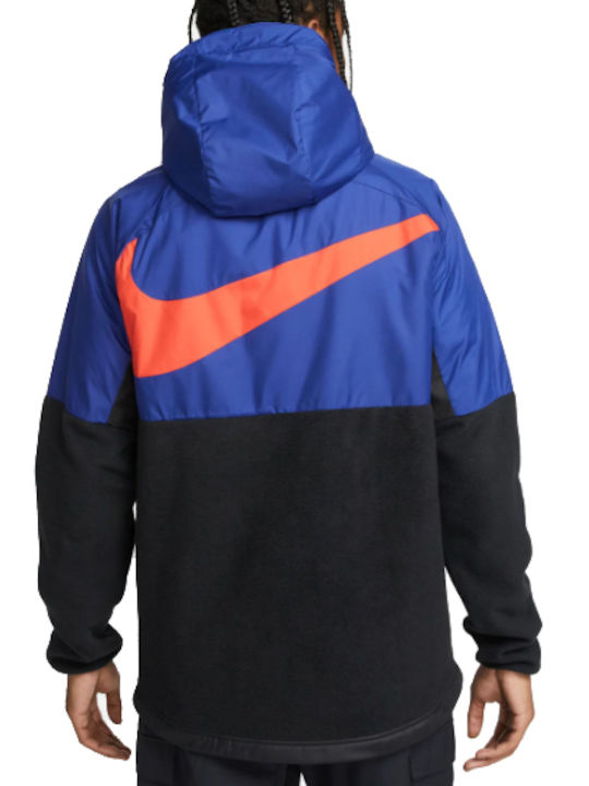 Nike Herren Jacke Lässig Blau