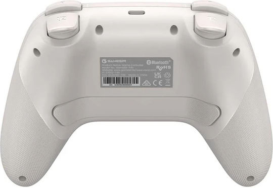 Gamesir Nova Ασύρματο Gamepad με Hall Effect Sticks για Android / PC / Switch / iOS Λευκό