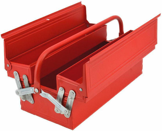 AWTools Werkzeugkoffer Hand Metallisch P53xB22xH15cm 3 Stück