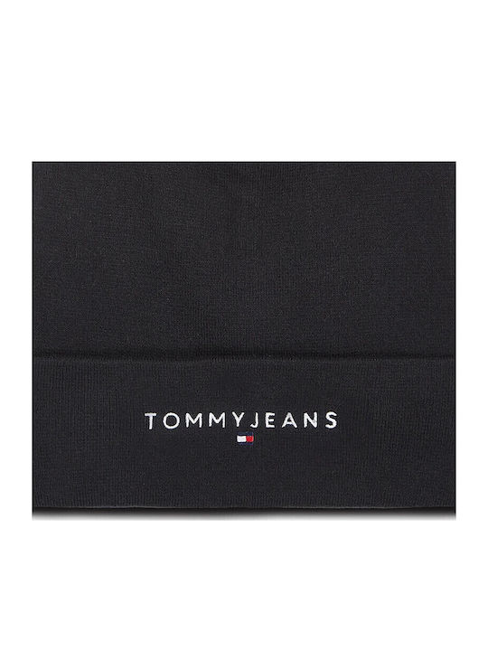 Beanie Ανδρικός Σκούφος Πλεκτός σε Μαύρο χρώμα