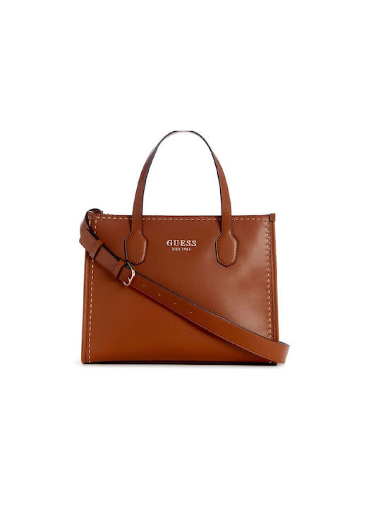 Guess Silvana Damen Tasche Schulter Braun