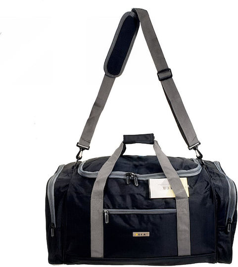 RCM Geantă de voiaj 71lt Negru Textil L70cm