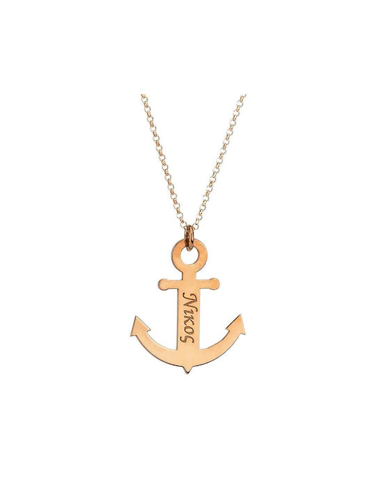 Goldsmith Necklace Anchor from Silver